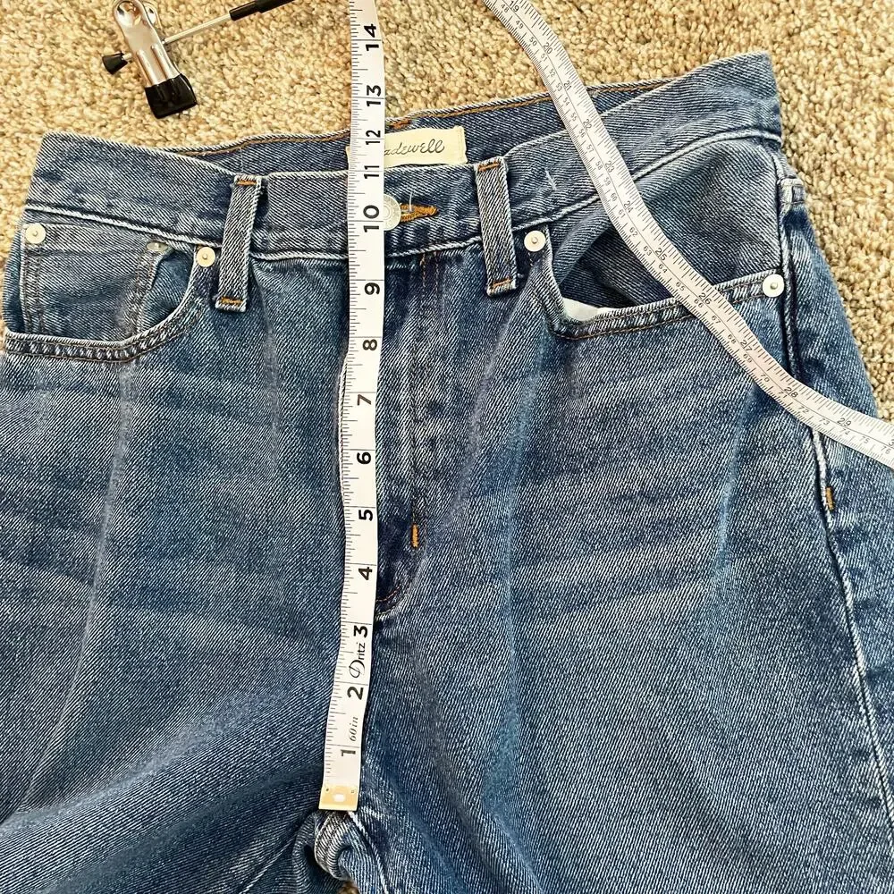 Madewell Baggy Straight High Rise Jeans Size 26